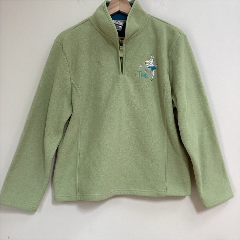 Disney Tinker Bell quarter-zip fleece sweater